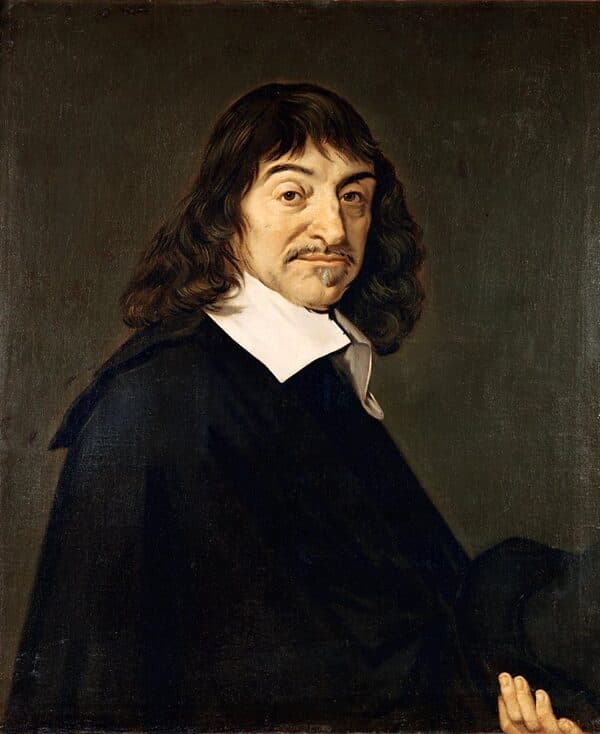 Historical portrait of René Descartes