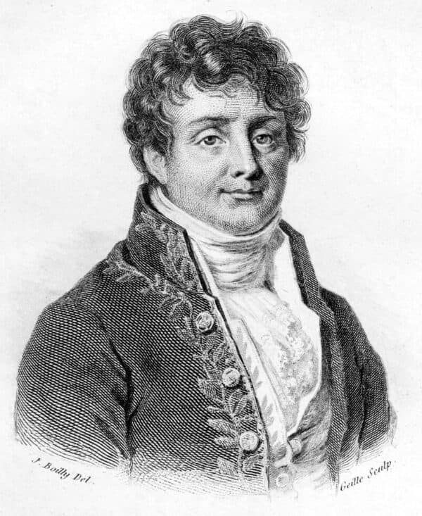 Historical portrait of Joseph Fourier