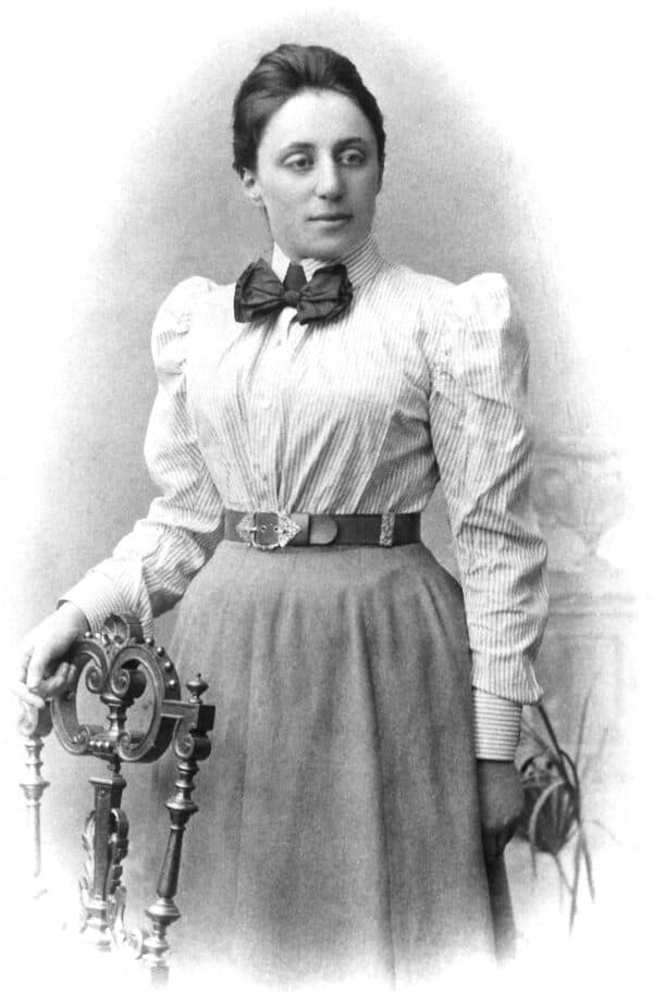 Historical portrait of Emmy Noether